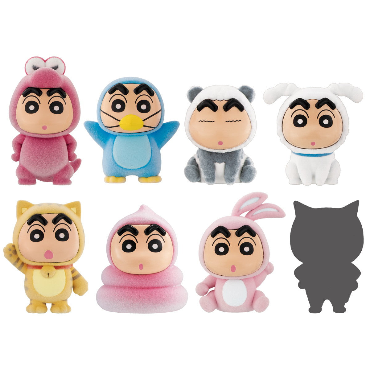 【新品即納】[FIG] (BOX)(食玩)きぐるみ～ず クレヨンしんちゃん フィギュア(10個) バンダイ(20241216)