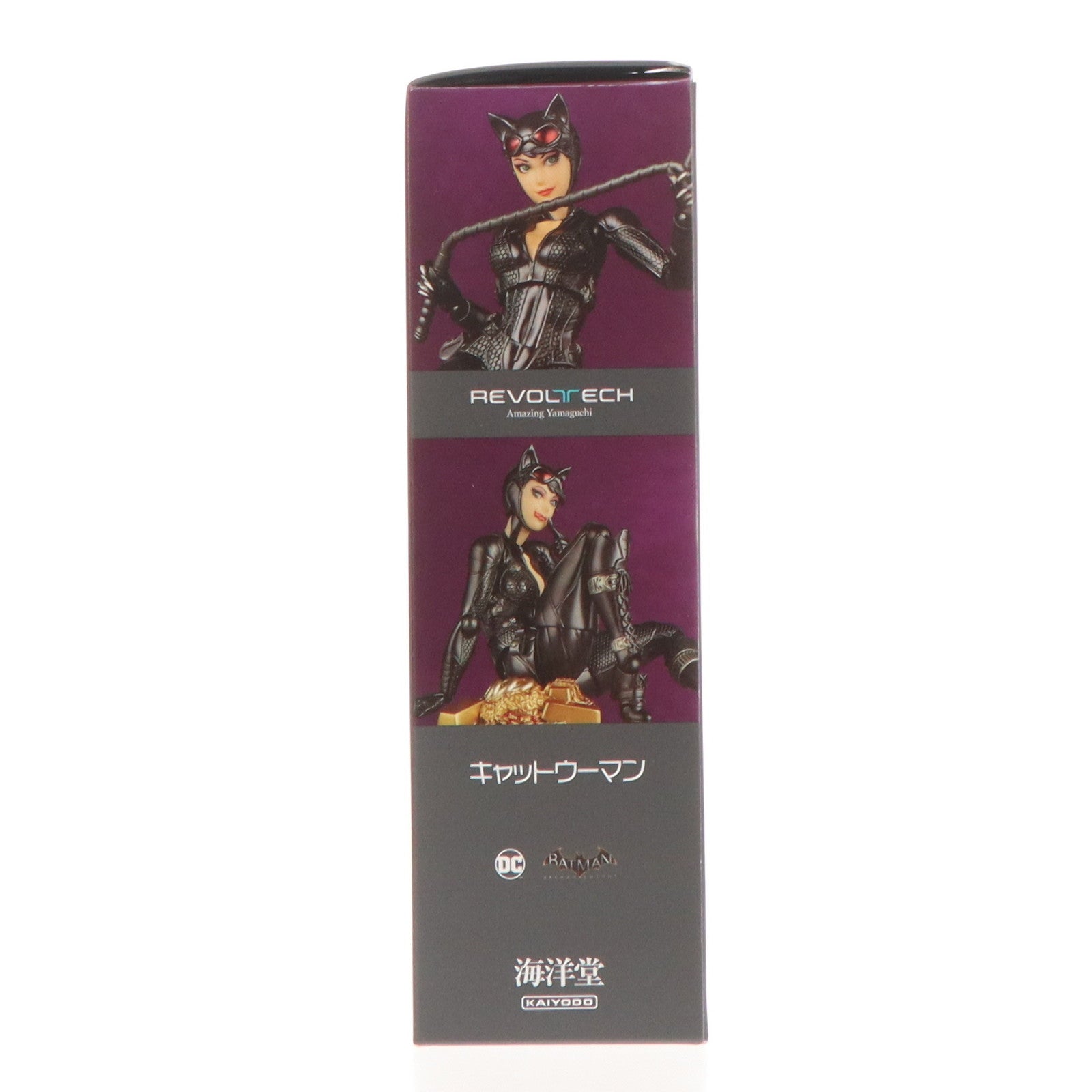 【中古即納】[FIG] アメイジングヤマグチ キャットウーマン バットマン:アーカム・ナイト 完成品 可動フィギュア(NR022) 海洋堂(20240323)