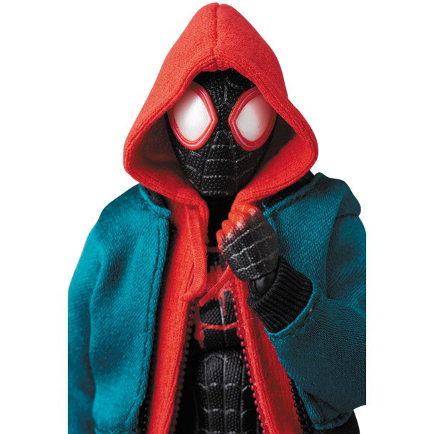 【新品即納】[FIG] マフェックス No.236 MAFEX SPIDER-MAN (Miles Morales) (マイルス・モラレス) RENEWAL Ver. スパイダーマン:スパイダーバース 完成品 可動フィギュア メディコム・トイ(20240831)
