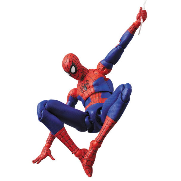 【中古即納】[FIG] マフェックス No.235 MAFEX SPIDER-MAN(Peter B. Parker)(ピーター・B・パーカー) RENEWAL Ver. スパイダーマン:スパイダーバース 完成品 可動フィギュア メディコム・トイ(20240810)