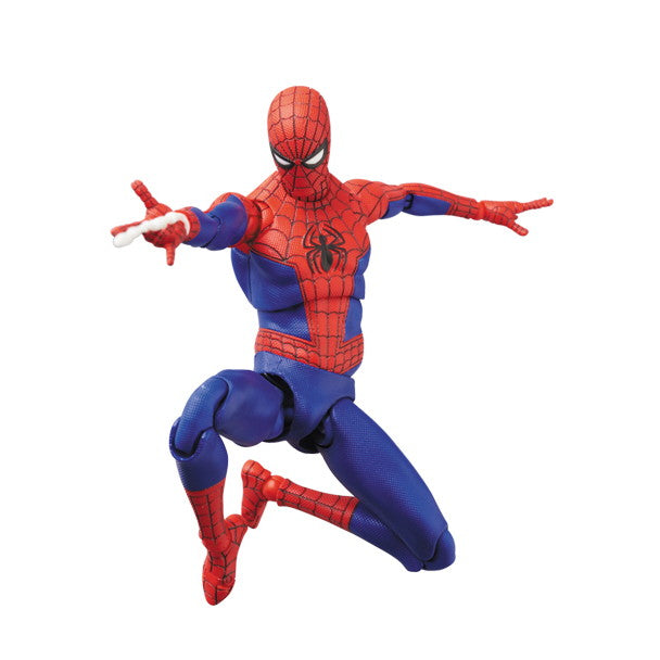 【中古即納】[FIG] マフェックス No.235 MAFEX SPIDER-MAN(Peter B. Parker)(ピーター・B・パーカー) RENEWAL Ver. スパイダーマン:スパイダーバース 完成品 可動フィギュア メディコム・トイ(20240810)