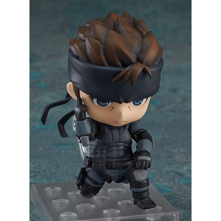 【予約安心出荷】[FIG](2次再販)ねんどろいど 447 ソリッド・スネーク METAL GEAR SOLID(メタルギアソリッド) 完成品 可動フィギュア グッドスマイルカンパニー(2025年3月)