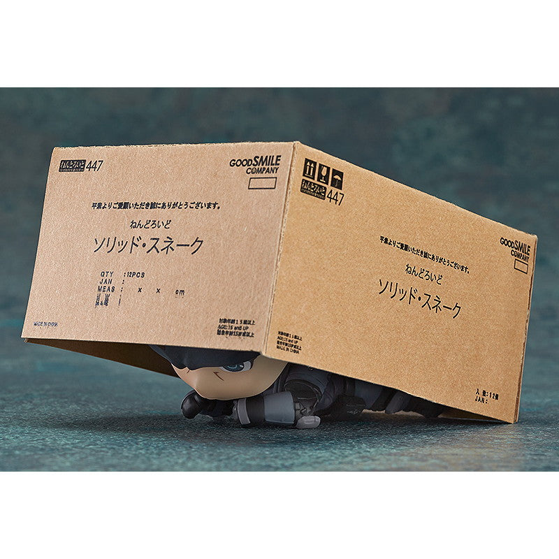 【予約安心出荷】[FIG](2次再販)ねんどろいど 447 ソリッド・スネーク METAL GEAR SOLID(メタルギアソリッド) 完成品 可動フィギュア グッドスマイルカンパニー(2025年3月)