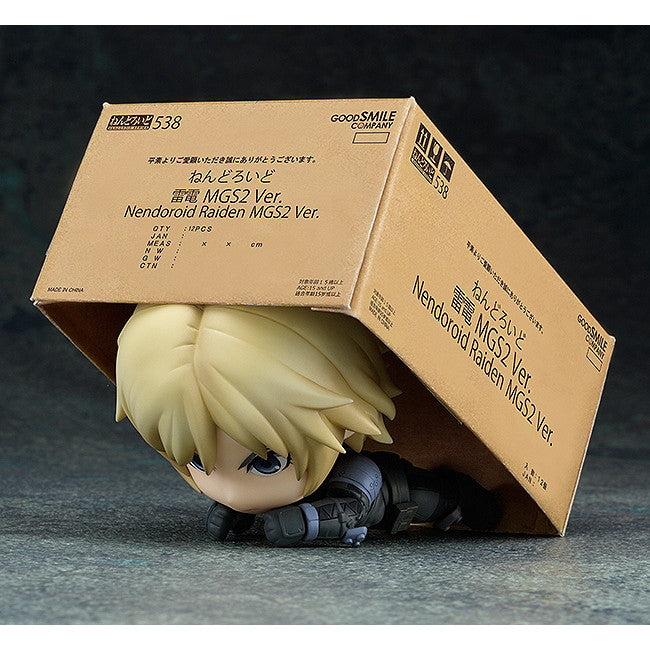 【予約安心出荷】[FIG](再販)ねんどろいど 538 雷電(らいでん) MGS2 Ver. METAL GEAR SOLID2 SONS OF LIBERTY(メタルギアソリッド2 サンズ・オブ・リバティ) 完成品 可動フィギュア グッドスマイルカンパニー(2025年3月)