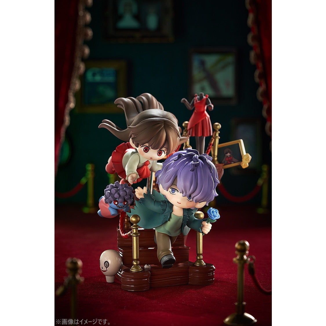 【新品即納】[FIG] デフォルメフィギュア イヴ&ギャリー Ib(イヴ) 完成品 フィギュア グッドスマイルアーツ上海(20250201)