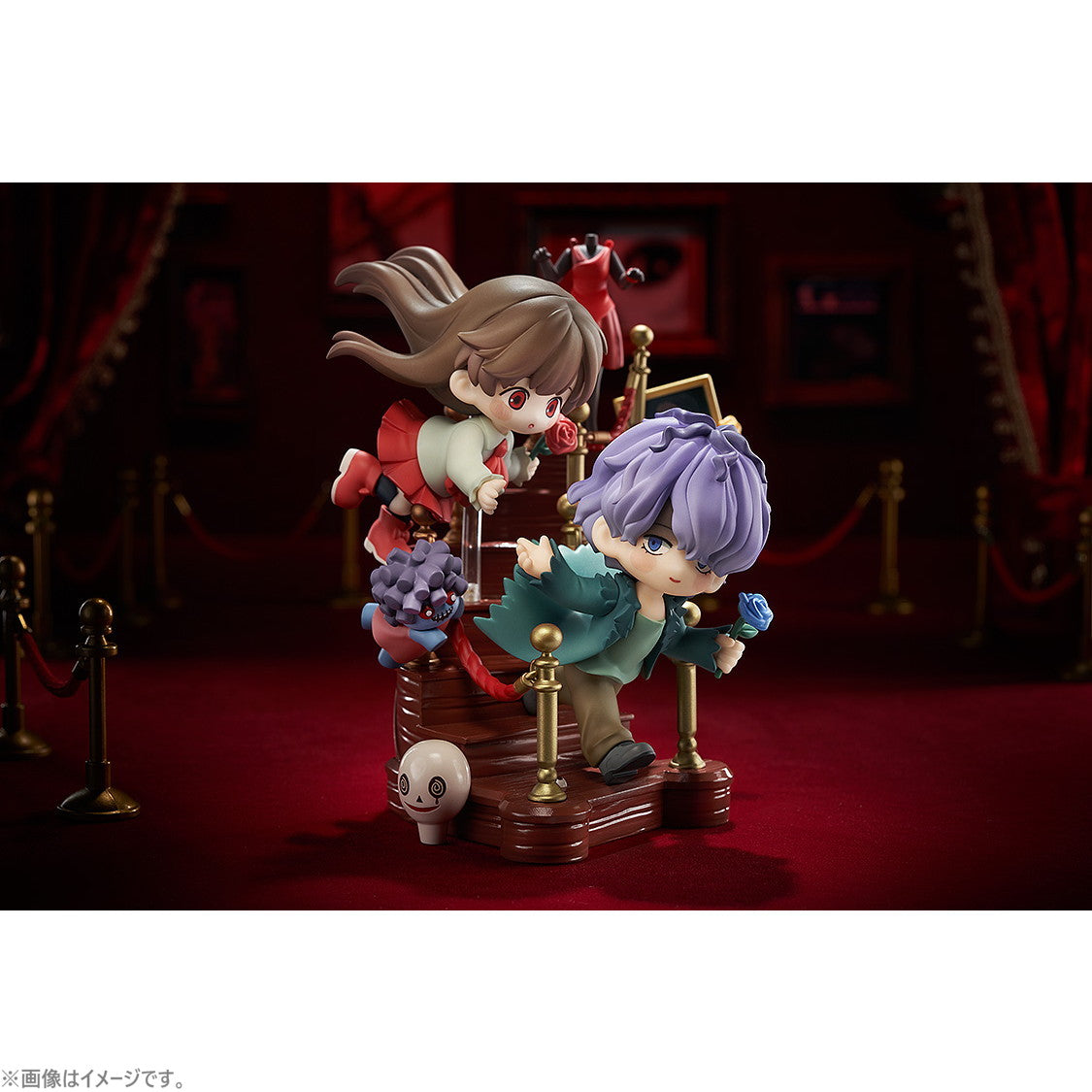 【新品即納】[FIG] デフォルメフィギュア イヴ&ギャリー Ib(イヴ) 完成品 フィギュア グッドスマイルアーツ上海(20250201)