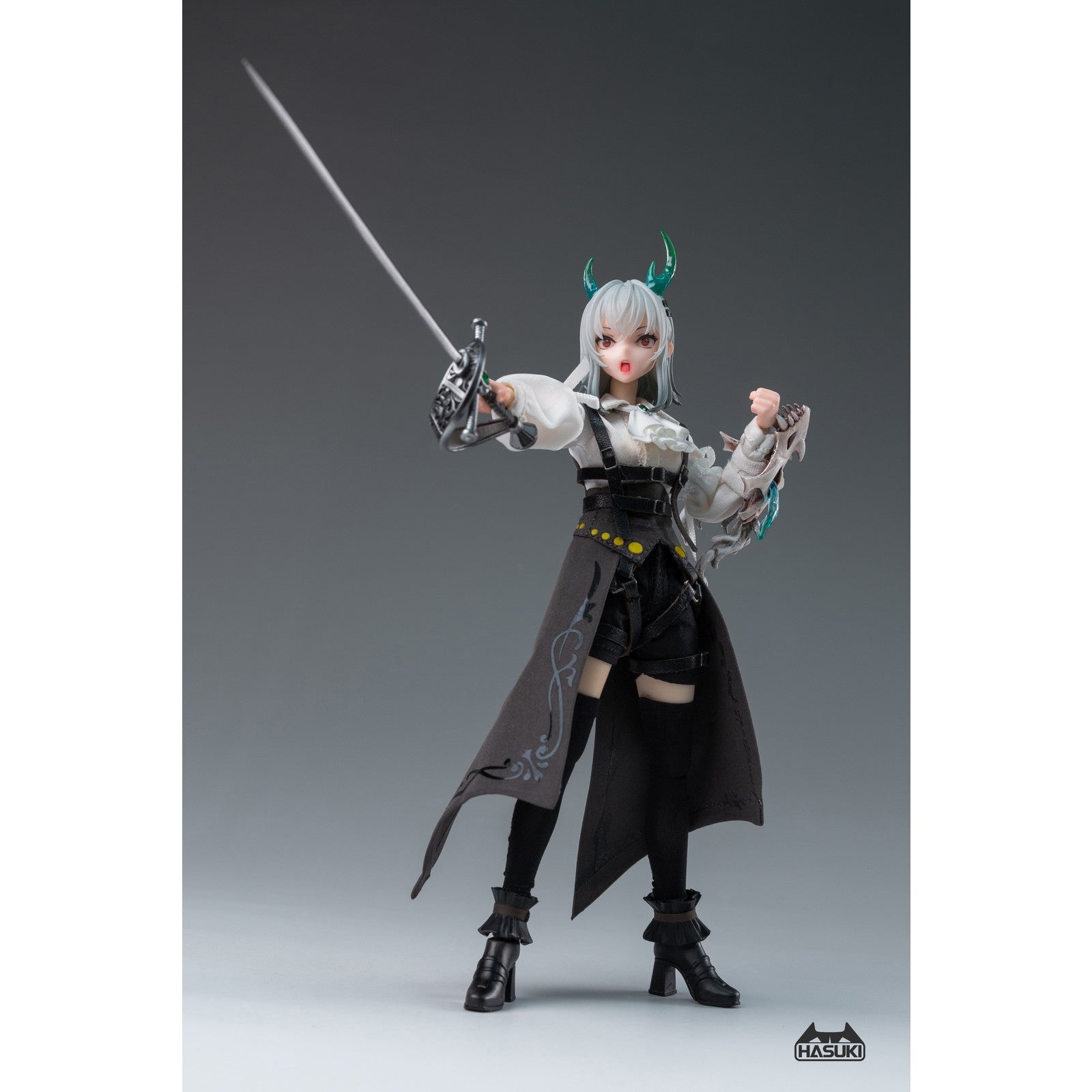 【新品即納】[FIG] POCKET ART シリーズ PA008 薔薇の騎士 グローリア 1/12 完成品 可動フィギュア HASUKI(ハスキ)(20250531)
