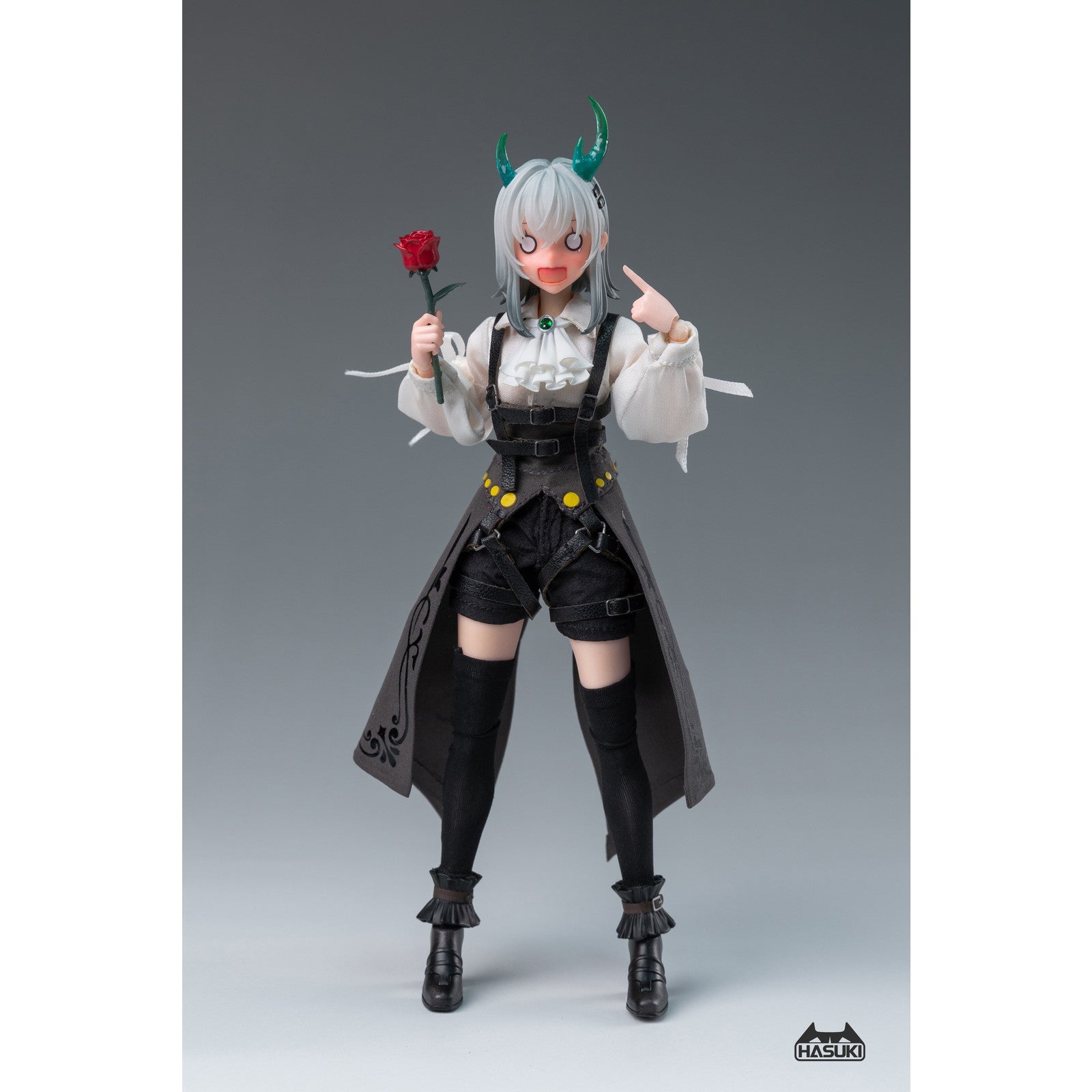 【新品即納】[FIG] POCKET ART シリーズ PA008 薔薇の騎士 グローリア 1/12 完成品 可動フィギュア HASUKI(ハスキ)(20250531)