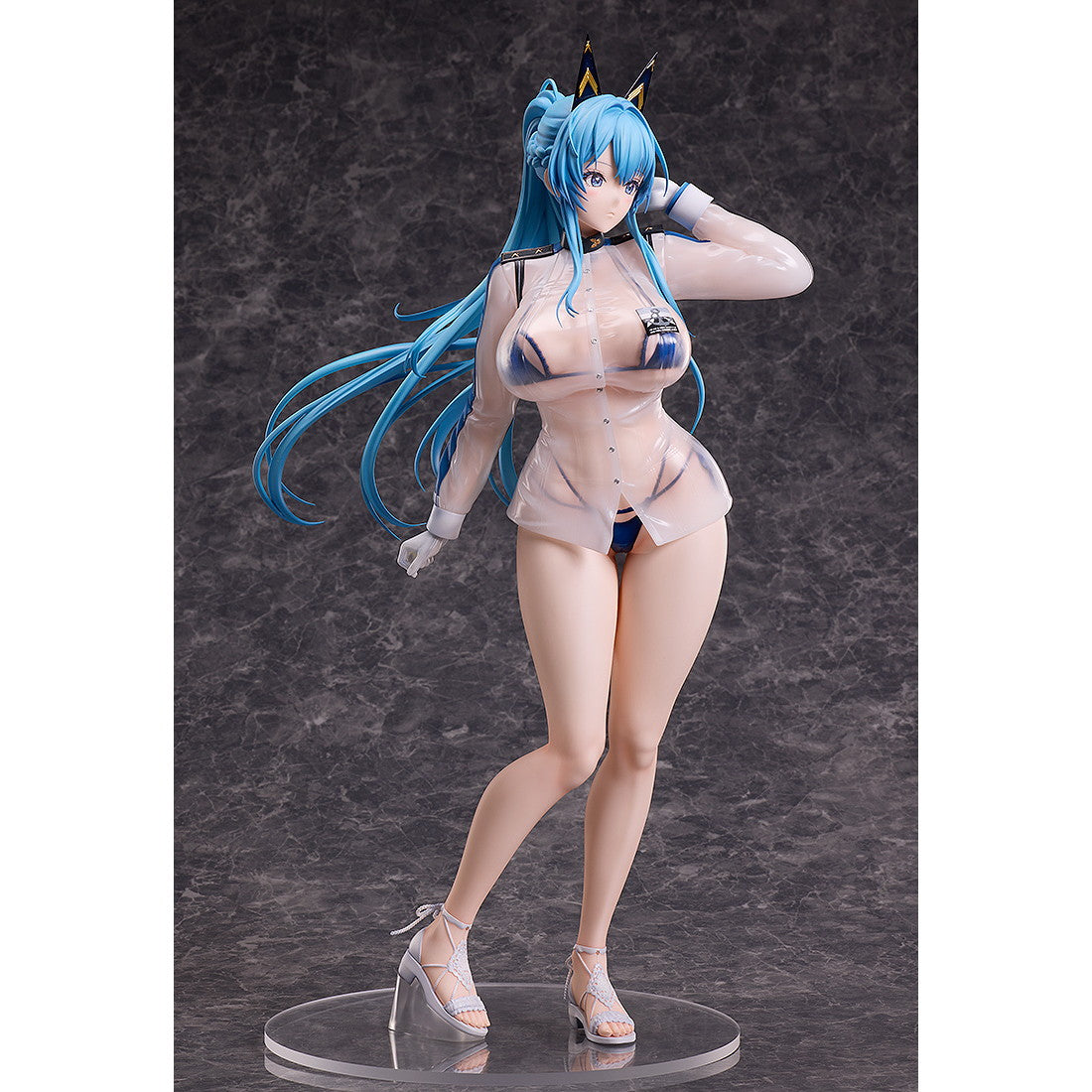 【予約安心出荷】[FIG] B-style ヘルム:アクアマリン 勝利の女神:NIKKE(ニケ) 1/4 完成品 フィギュア FREEing(フリーイング) (2025年4月)