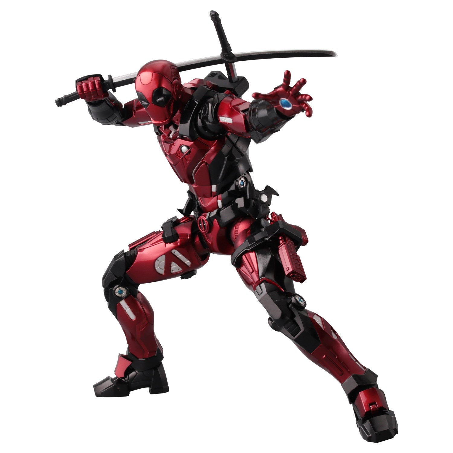 【中古即納】[FIG] (二次再販)FIGHTING ARMOR(ファイティングアーマー) デッドプール MARVEL(マーベル) 完成品 可動フィギュア 千値練(せんちねる)(20241130)