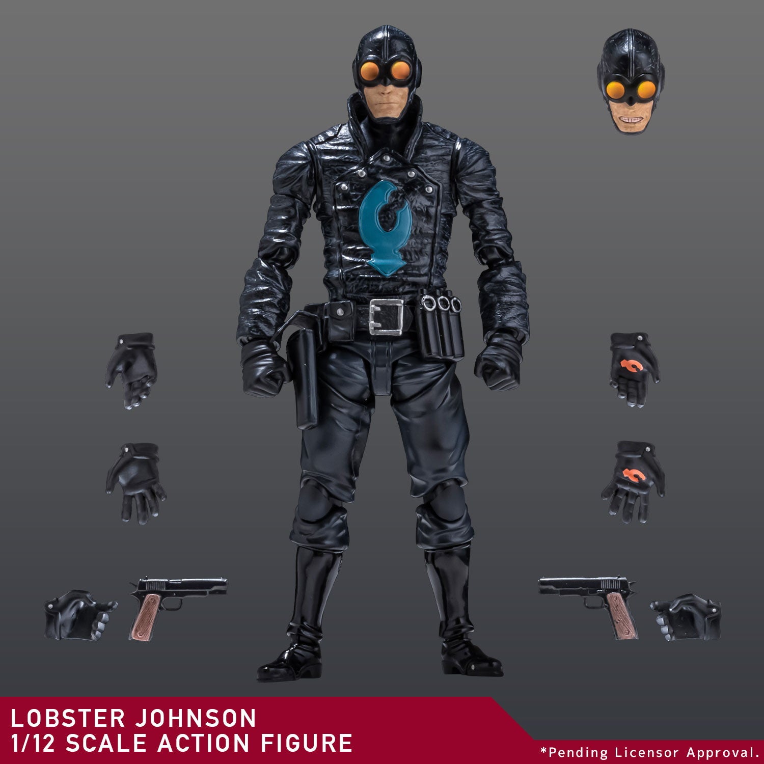 【新品即納】[FIG] ロブスター・ジョンソン 1/12 SCALE ACTION FIGURE 30TH ANNIVERSARY EDITION HELLBOY(ヘルボーイ) 完成品 可動フィギュア 1000toys(20241231)