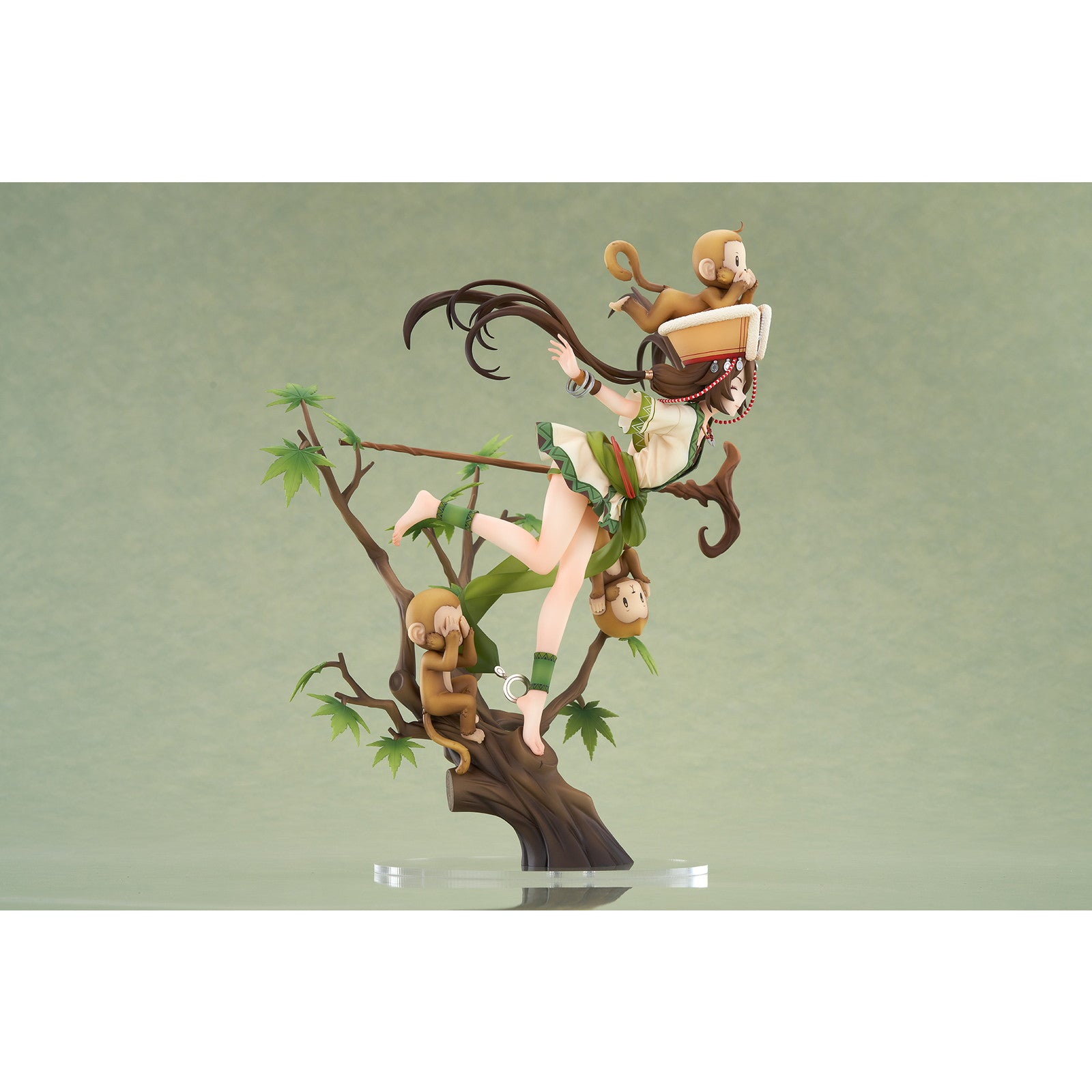 【新品即納】[FIG] ポスター付属 阿奴(あーぬー) 神木苗影Ver. 仙剣奇侠伝 1/7 完成品 フィギュア APEX(エーペックス)(20250530)