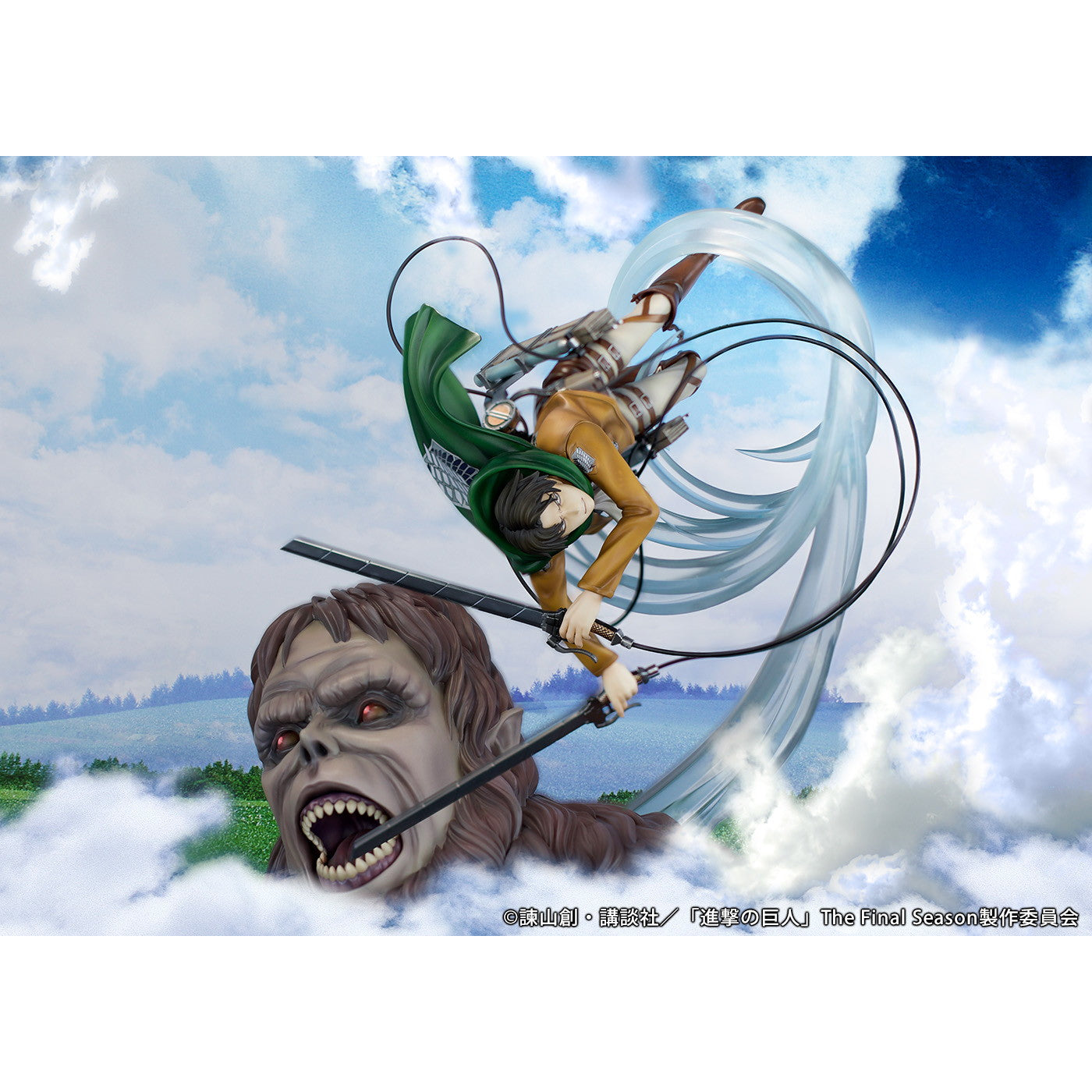 【中古即納】[FIG] 「リヴァイ vs 獣の巨人 ver.」 TVアニメ『進撃の巨人』 完成品 フィギュア PROOF(プルーフ)(20251031)