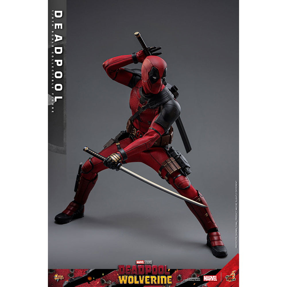 【中古即納】[FIG] ムービー・マスターピース デッドプール デッドプール&ウルヴァリン 1/6 完成品 可動フィギュア(MM#746) ホットトイズ(20241130)