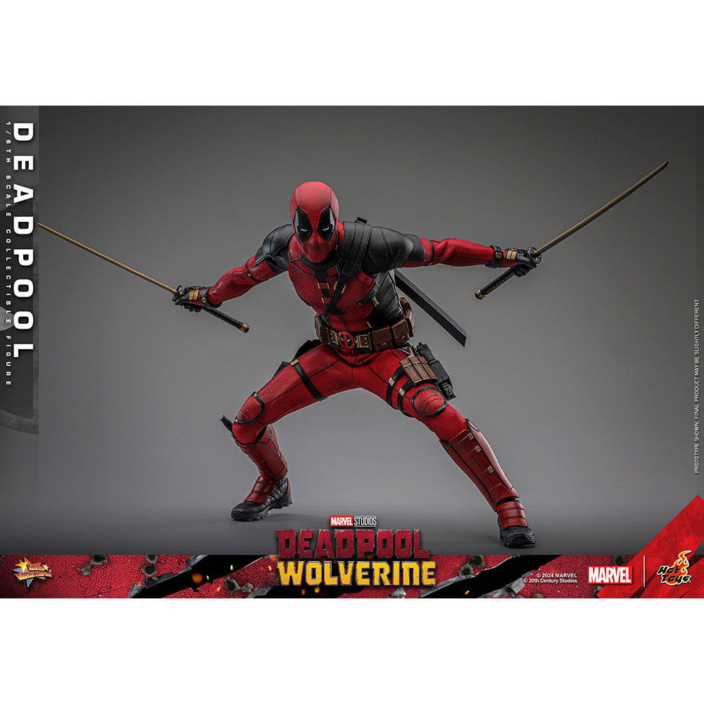 【中古即納】[FIG] ムービー・マスターピース デッドプール デッドプール&ウルヴァリン 1/6 完成品 可動フィギュア(MM#746) ホットトイズ(20241130)