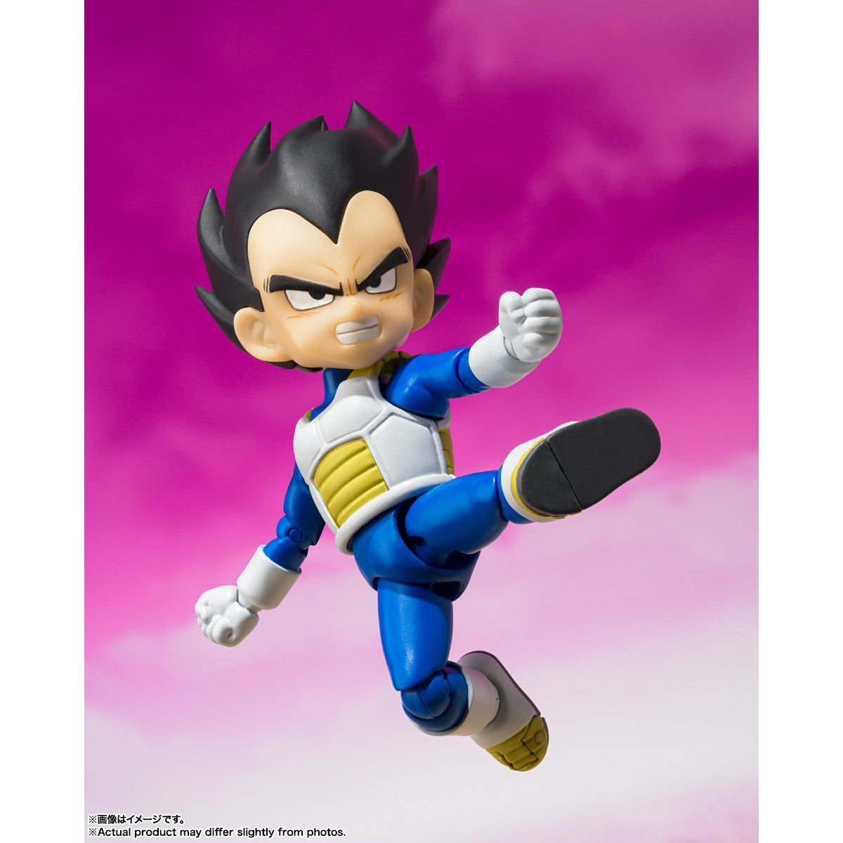 【中古即納】[FIG] S.H.Figuarts(フィギュアーツ) ベジータ(ミニ)-DAIMA- ドラゴンボールDAIMA(ダイマ) 完成品 可動フィギュア バンダイスピリッツ(20241116)