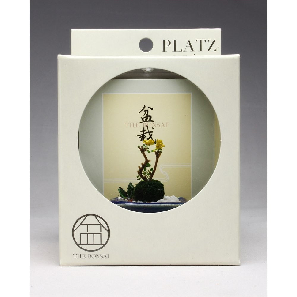 【新品】【お取り寄せ】[FIG] (再販) THE BONSAI 野草盆栽【紺角鉢】 1/12 完成品 フィギュア(BONN10) プラッツ(20240831)
