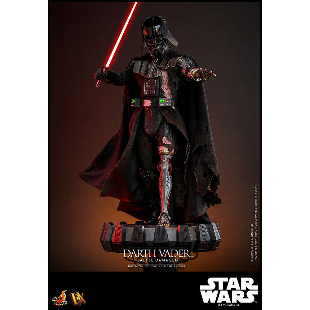 【予約安心出荷】[FIG] ムービー・マスターピース DX ダース・ベイダー(バトルダメージ) STAR WARS(スター・ウォーズ) 1/6 完成品 可動フィギュア(DX#44) ホットトイズ(2025年11月)