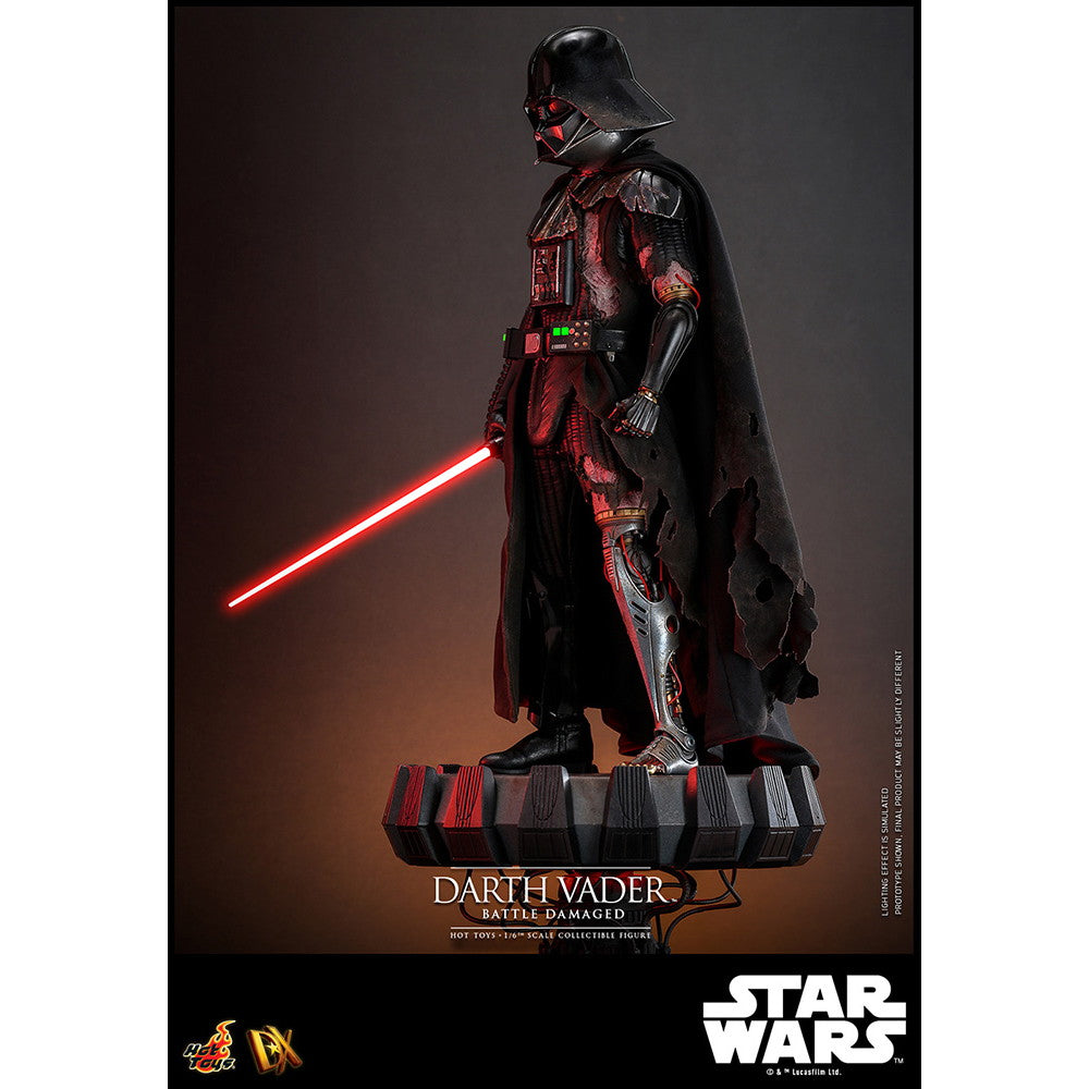 【予約安心出荷】[FIG] ムービー・マスターピース DX ダース・ベイダー(バトルダメージ) STAR WARS(スター・ウォーズ) 1/6 完成品 可動フィギュア(DX#44) ホットトイズ(2025年11月)