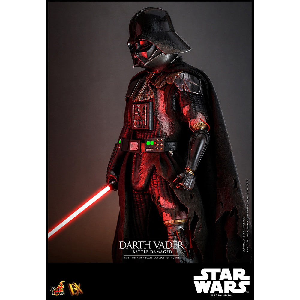 【予約安心出荷】[FIG] ムービー・マスターピース DX ダース・ベイダー(バトルダメージ) STAR WARS(スター・ウォーズ) 1/6 完成品 可動フィギュア(DX#44) ホットトイズ(2025年11月)