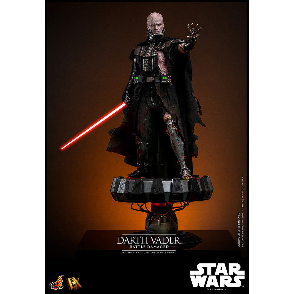 【予約安心出荷】[FIG] ムービー・マスターピース DX ダース・ベイダー(バトルダメージ) STAR WARS(スター・ウォーズ) 1/6 完成品 可動フィギュア(DX#44) ホットトイズ(2025年11月)
