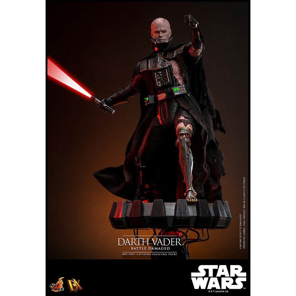 【予約安心出荷】[FIG] ムービー・マスターピース DX ダース・ベイダー(バトルダメージ) STAR WARS(スター・ウォーズ) 1/6 完成品 可動フィギュア(DX#44) ホットトイズ(2025年11月)