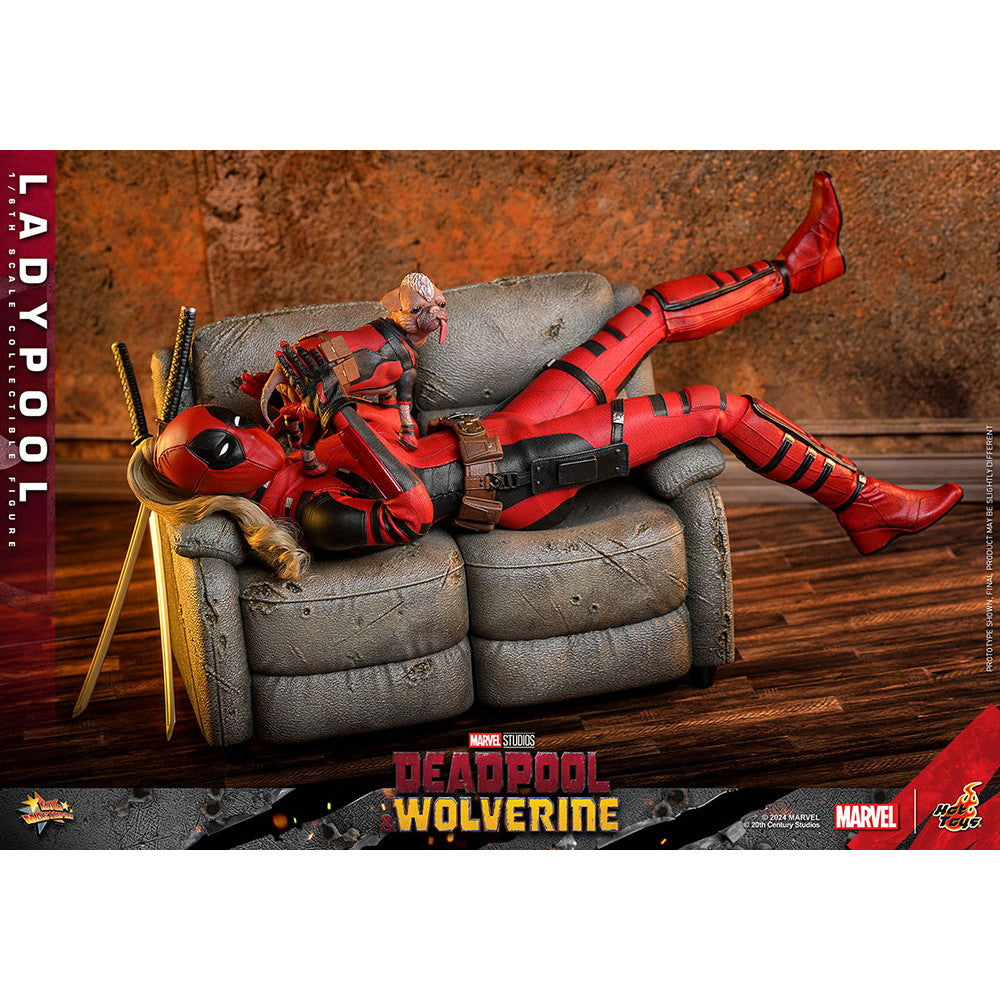 【新品即納】[FIG] ムービー・マスターピース レディ・デッドプール デッドプール&ウルヴァリン 1/6 完成品 可動フィギュア(MM#747) ホットトイズ(20241231)
