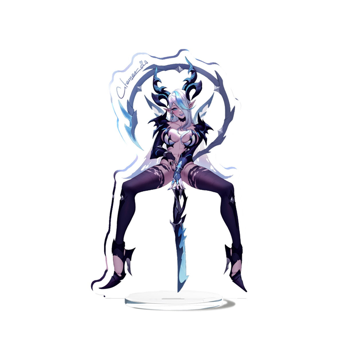 【新品即納】[FIG] アクリルスタンド付属 竜姫士 ティマイオス 1/7 完成品 フィギュア(PF354) DCTer(20241130)