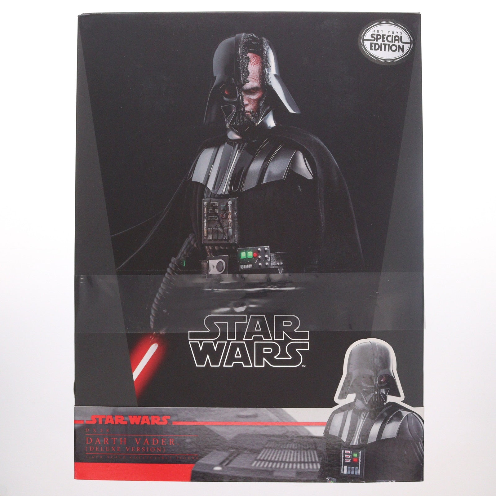 【中古即納】[FIG] トイサピエンス限定 テレビ・マスターピース DX ダース・ベイダー(デラックス版)[ボーナスアクセサリー付き] オビ=ワン・ケノービ 1/6 完成品 可動フィギュア(DX-#28B) ホットトイズ(20240328)