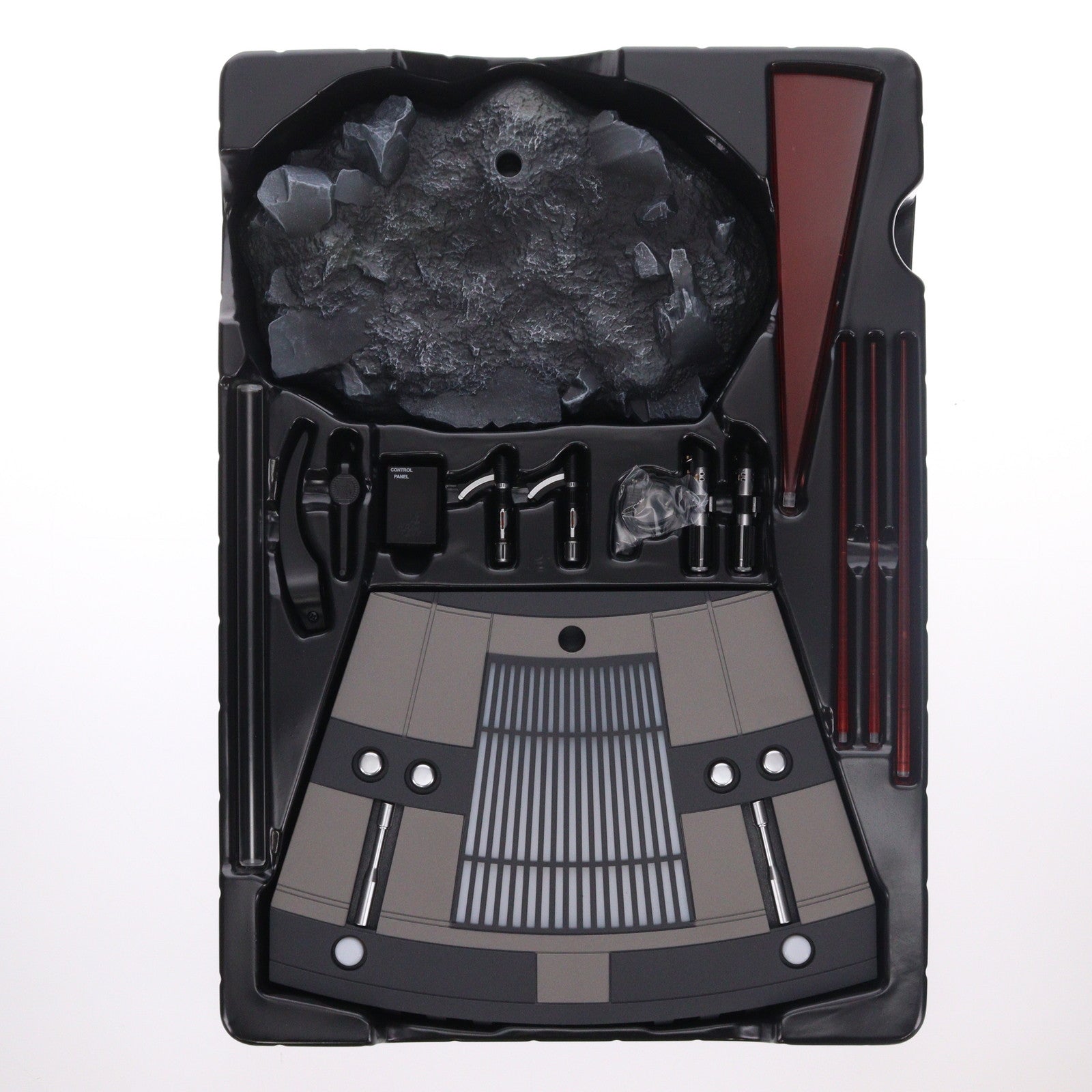 【中古即納】[FIG] トイサピエンス限定 テレビ・マスターピース DX ダース・ベイダー(デラックス版)[ボーナスアクセサリー付き] オビ=ワン・ケノービ 1/6 完成品 可動フィギュア(DX-#28B) ホットトイズ(20240328)