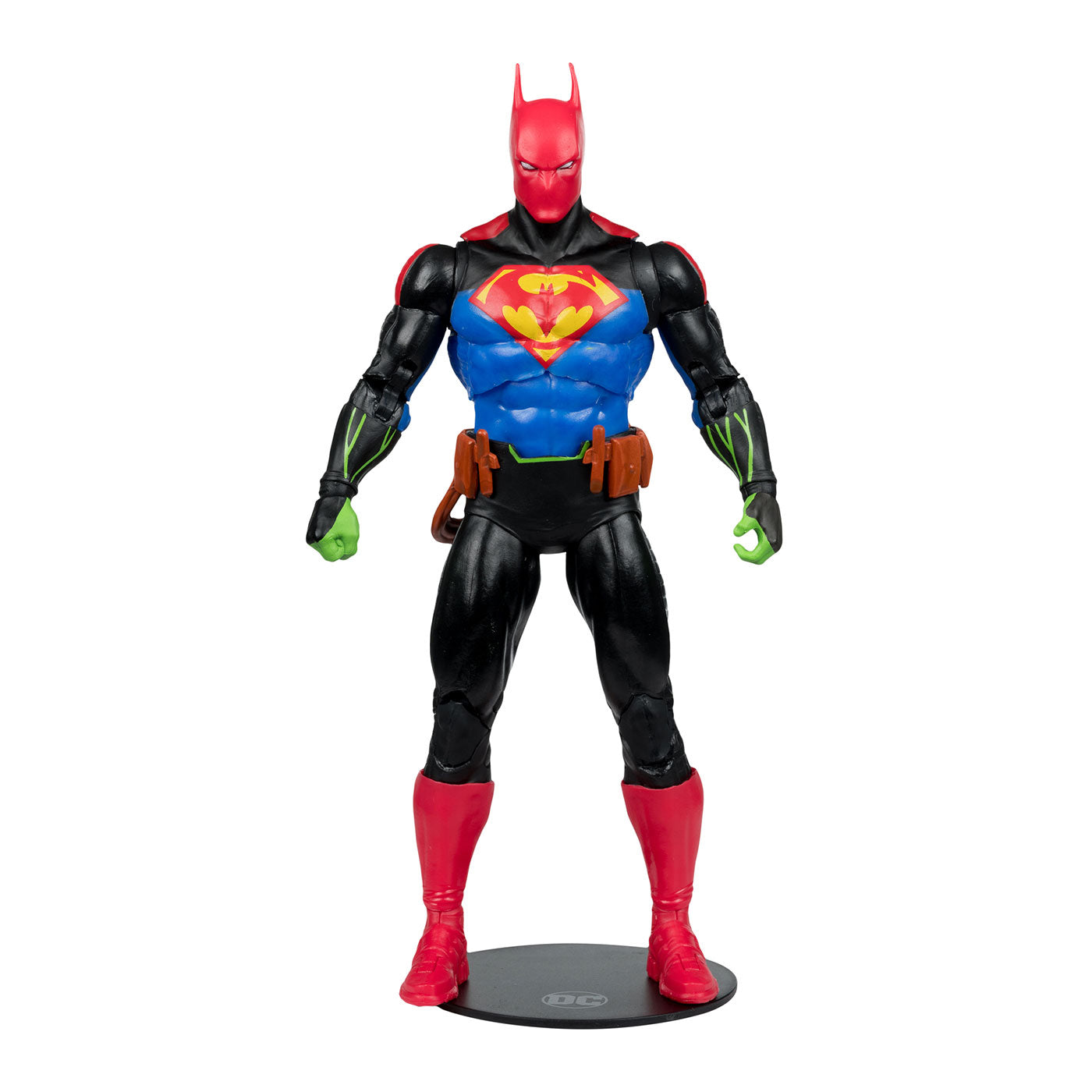 【新品即納】[FIG] DCマルチバース #289 バットマン/スーパーマン(フュージョン) [コミック/Batman/Superman: World's Finest] DCコミックス 完成品 7インチ・アクションフィギュア マクファーレン・トイズ(20240930)