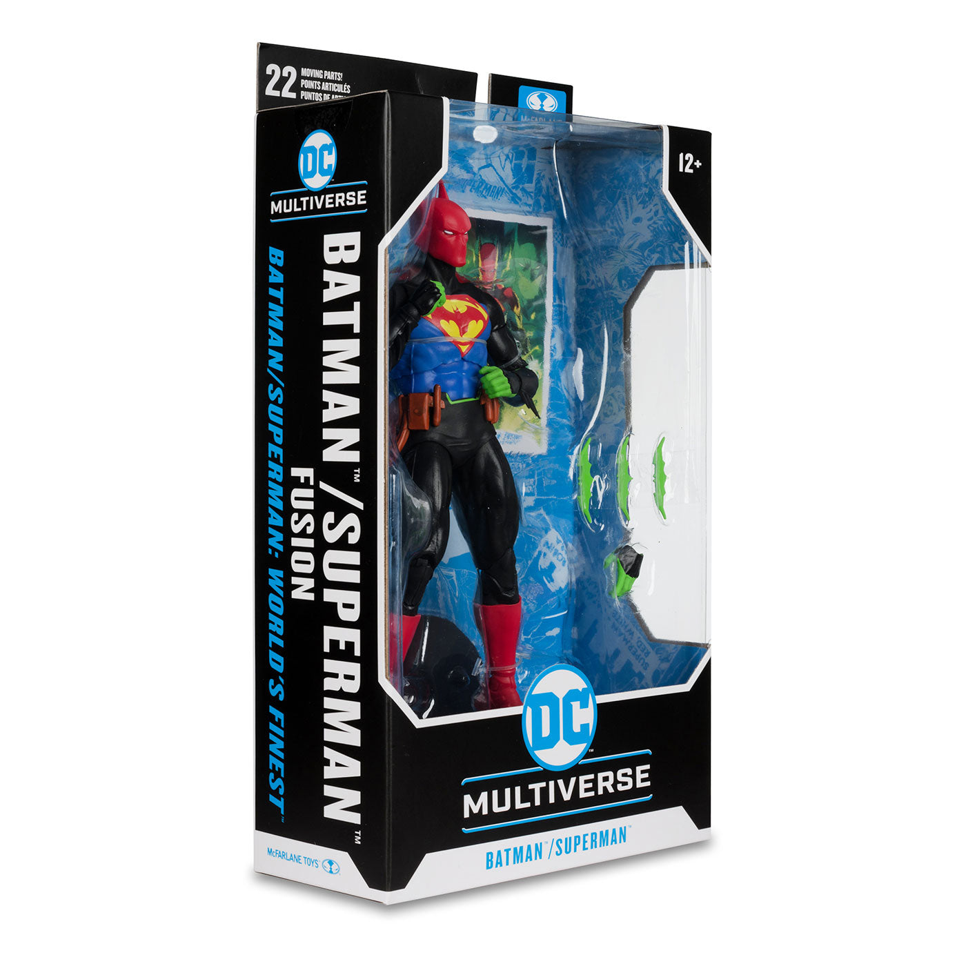 【新品即納】[FIG] DCマルチバース #289 バットマン/スーパーマン(フュージョン) [コミック/Batman/Superman: World's Finest] DCコミックス 完成品 7インチ・アクションフィギュア マクファーレン・トイズ(20240930)