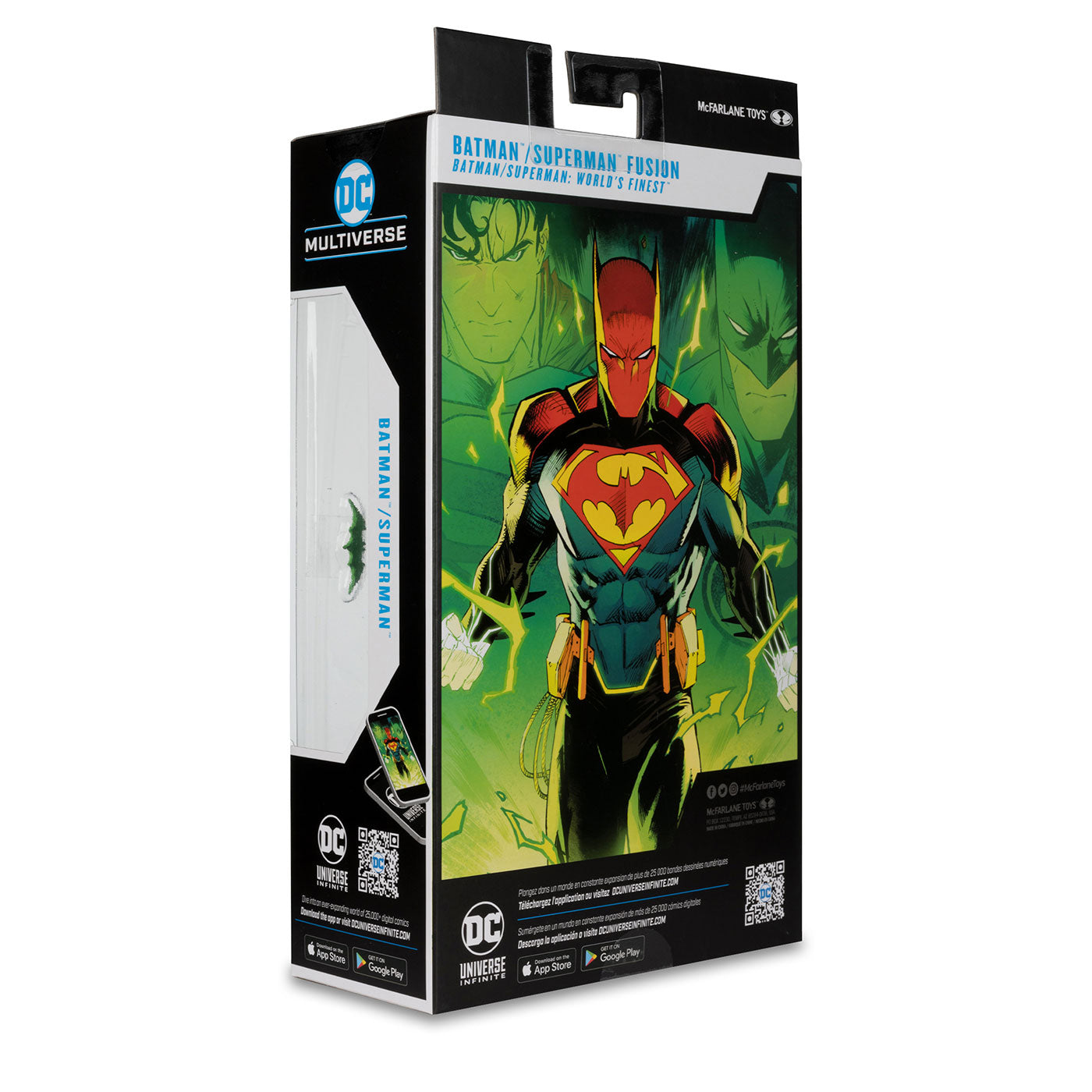 【新品即納】[FIG] DCマルチバース #289 バットマン/スーパーマン(フュージョン) [コミック/Batman/Superman: World's Finest] DCコミックス 完成品 7インチ・アクションフィギュア マクファーレン・トイズ(20240930)