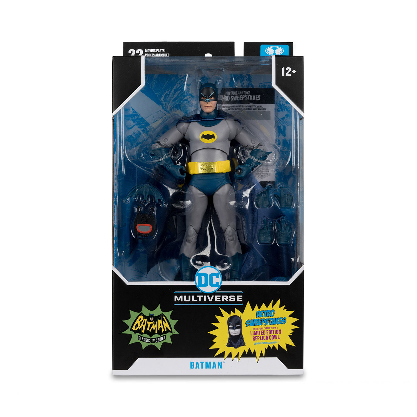【新品即納】[FIG] DCマルチバース #291 バットマン[TVドラマ『バットマン 1966年TVシリーズ』] DCコミックス 完成品 7インチ・アクションフィギュア マクファーレン・トイズ(20240930)