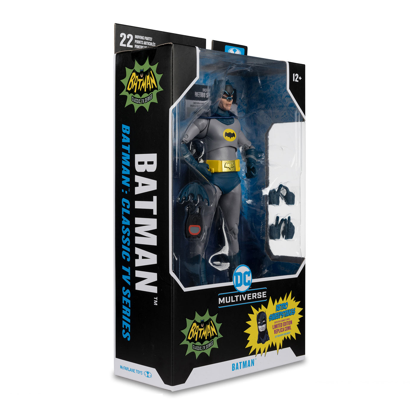 【新品即納】[FIG] DCマルチバース #291 バットマン[TVドラマ『バットマン 1966年TVシリーズ』] DCコミックス 完成品 7インチ・アクションフィギュア マクファーレン・トイズ(20240930)