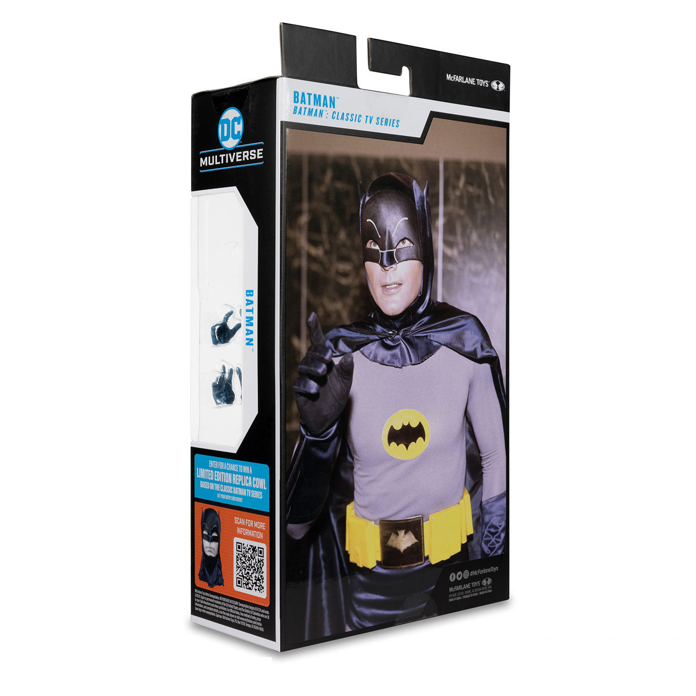 【新品即納】[FIG] DCマルチバース #291 バットマン[TVドラマ『バットマン 1966年TVシリーズ』] DCコミックス 完成品 7インチ・アクションフィギュア マクファーレン・トイズ(20240930)