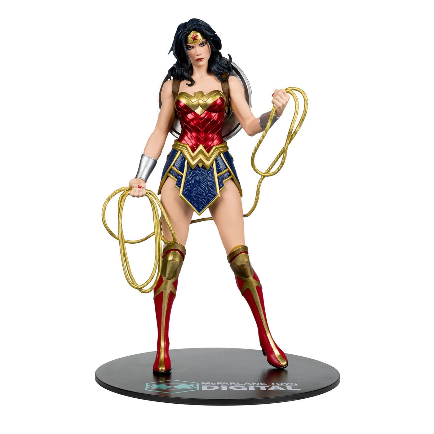 【新品即納】[FIG] 封入特典付(デジタルコード) DCダイレクト ワンダーウーマン by ジム・リー[コミック] 12インチ・ポーズドスタチュー 完成品 フィギュア マクファーレントイズ(20250630)