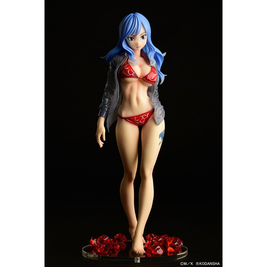 【中古即納】[FIG] ジュビア・ロクサー/Gravure_Style『赤ビキニ!!』濡れ透けワイシャツSP FAIRY TAIL(フェアリーテイル) 1/6 完成品 フィギュア オルカトイズ(20250126)