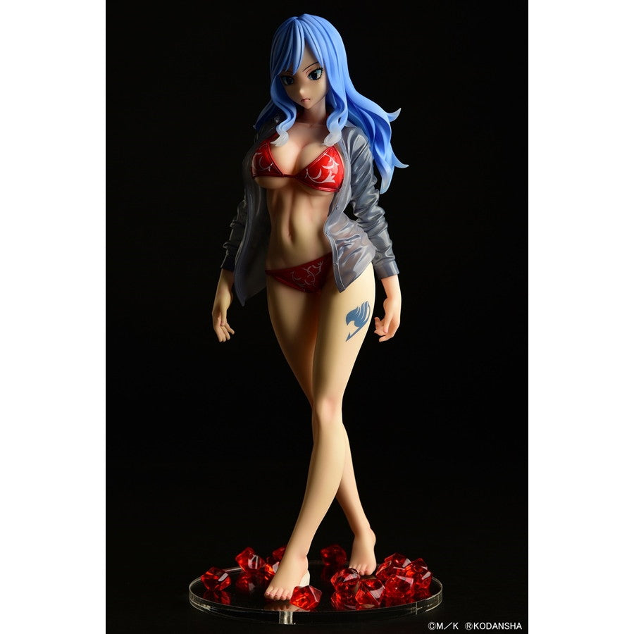 【中古即納】[FIG] ジュビア・ロクサー/Gravure_Style『赤ビキニ!!』濡れ透けワイシャツSP FAIRY TAIL(フェアリーテイル) 1/6 完成品 フィギュア オルカトイズ(20250126)