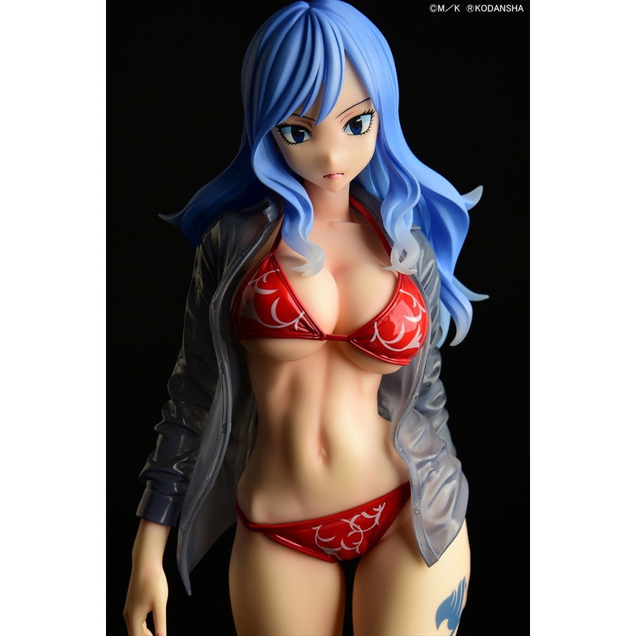 【中古即納】[FIG] ジュビア・ロクサー/Gravure_Style『赤ビキニ!!』濡れ透けワイシャツSP FAIRY TAIL(フェアリーテイル) 1/6 完成品 フィギュア オルカトイズ(20250126)