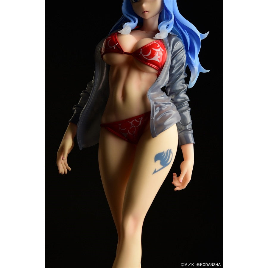 【中古即納】[FIG] ジュビア・ロクサー/Gravure_Style『赤ビキニ!!』濡れ透けワイシャツSP FAIRY TAIL(フェアリーテイル) 1/6 完成品 フィギュア オルカトイズ(20250126)