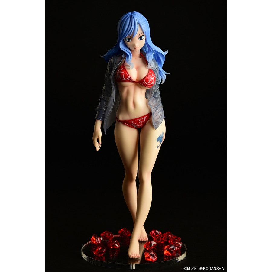 【中古即納】[FIG] ジュビア・ロクサー/Gravure_Style『赤ビキニ!!』濡れ透けワイシャツSP FAIRY TAIL(フェアリーテイル) 1/6 完成品 フィギュア オルカトイズ(20250126)