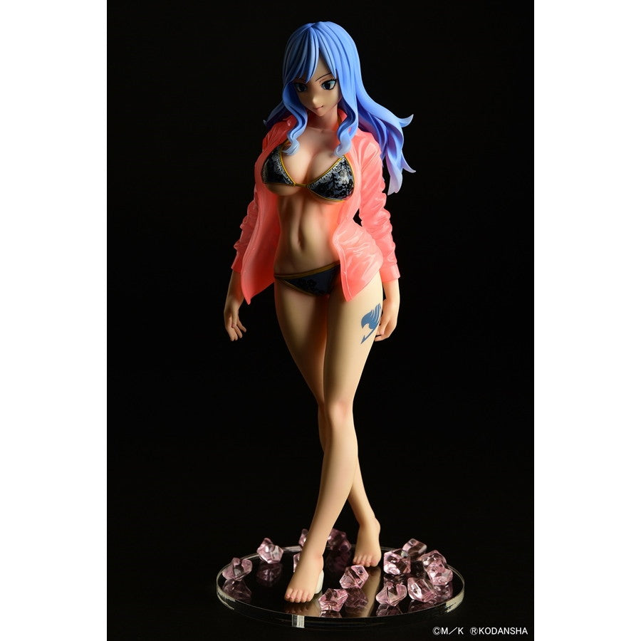 【新品即納】[FIG] ジュビア・ロクサー/Gravure_Style『黒ビキニ!!』濡れ透けワイシャツSP FAIRY TAIL(フェアリーテイル) 1/6 完成品 フィギュア オルカトイズ(20250131)