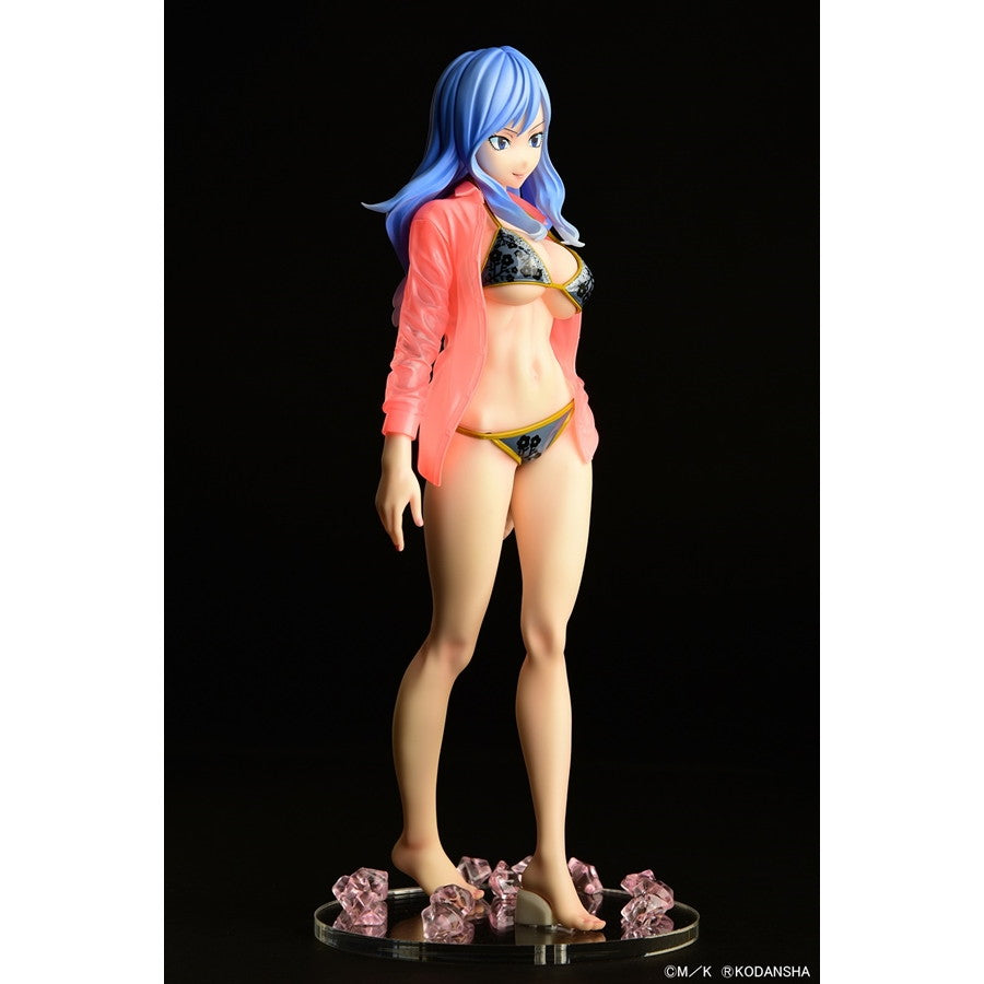 予約安心出荷】[FIG]ジュビア・ロクサー/Gravure_Style『黒ビキニ!!』濡れ透けワイシャツSP FAIRY TAIL(フェアリーテイル)  1/6 完成品 フィギュア オルカトイズ