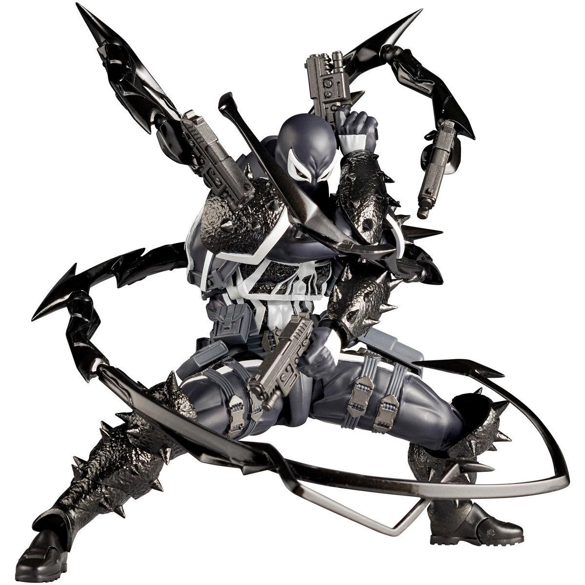 【中古即納】[FIG] (再販) リボルテック アメイジング・ヤマグチ エージェントヴェノム スパイダーマン 完成品 可動フィギュア(NR061) 海洋堂(20250630)