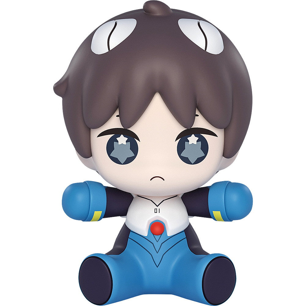 【新品即納】[FIG] Huggy Good Smile 碇シンジ プラグスーツVer. ヱヴァンゲリヲン新劇場版 完成品 フィギュア グッドスマイルアーツ上海(20250424)