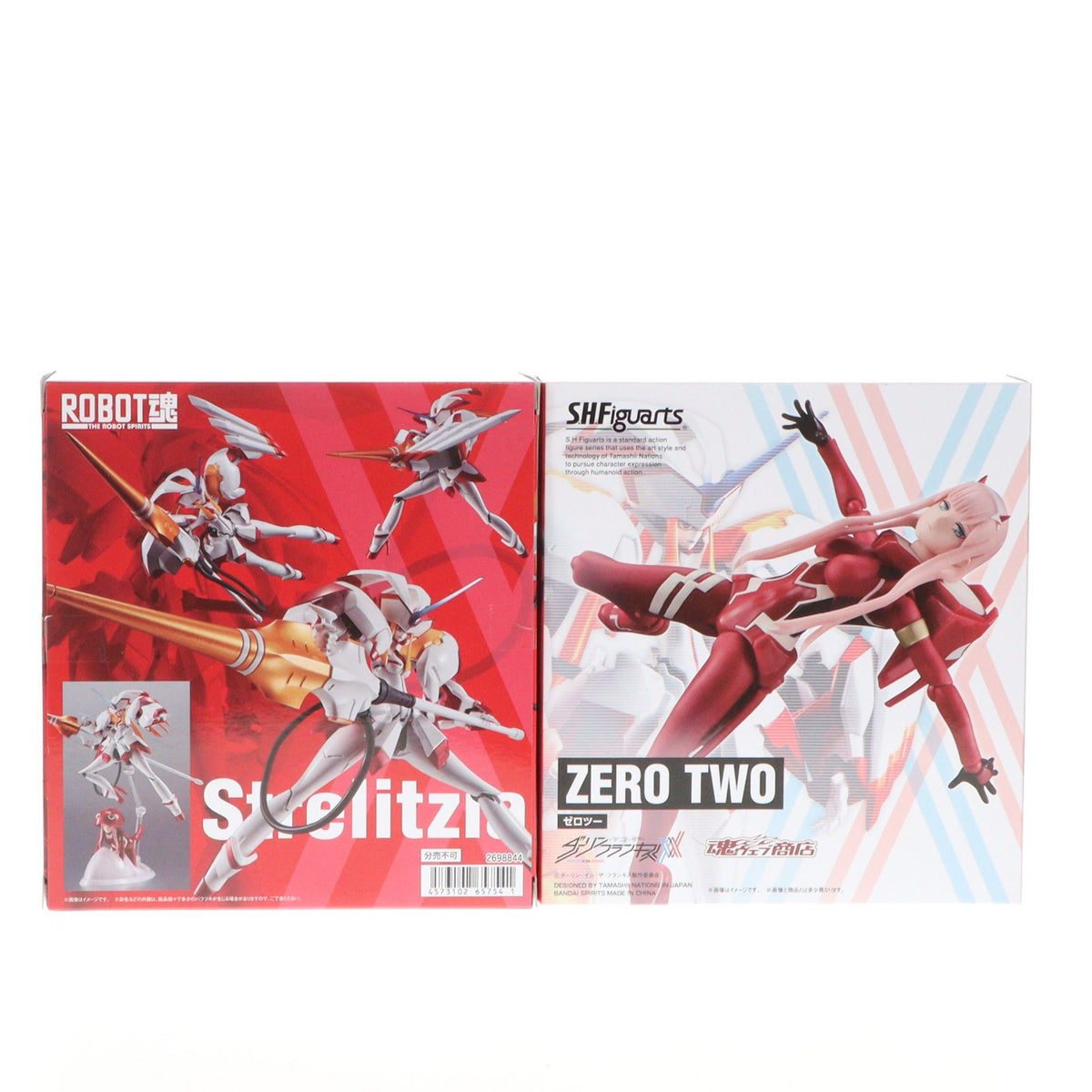 【中古即納】[FIG] S.H.Figuarts×ROBOT魂(フィギュアーツ) ダーリン・イン・ザ・フランキス 5周年記念セット 完成品 可動フィギュア バンダイスピリッツ(20240215)