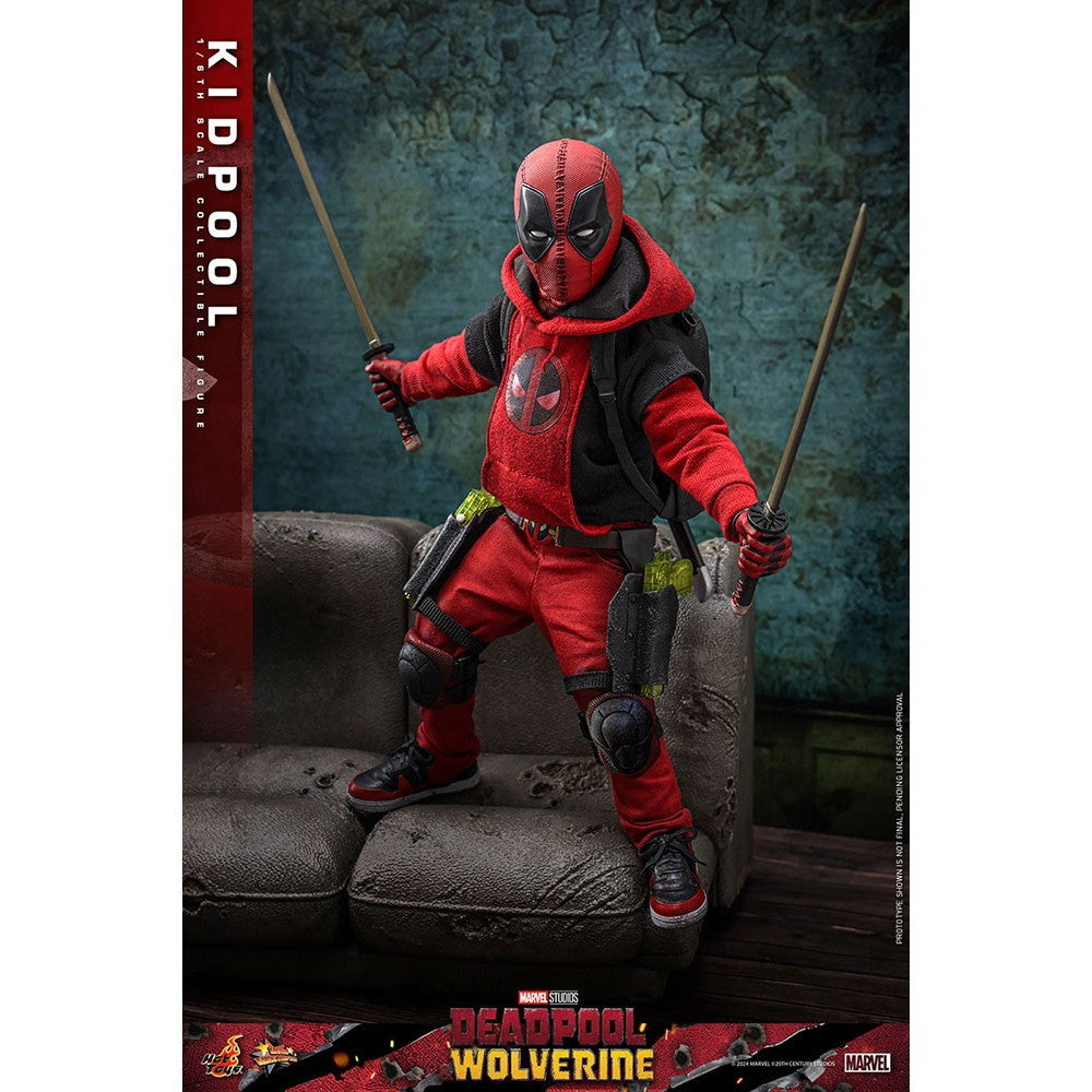【新品】【お取り寄せ】[FIG] ムービー・マスターピース キッドプール デッドプール&ウルヴァリン 1/6 完成品 可動フィギュア(MM#763) ホットトイズ(20250831)