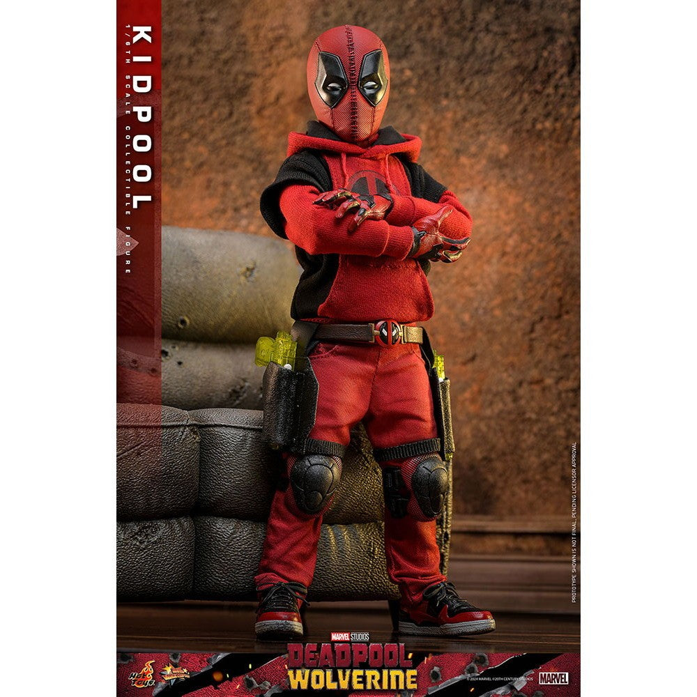 【新品】【お取り寄せ】[FIG] ムービー・マスターピース キッドプール デッドプール&ウルヴァリン 1/6 完成品 可動フィギュア(MM#763) ホットトイズ(20250831)
