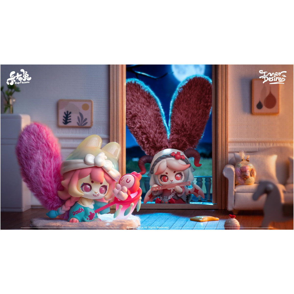 【新品即納】[FIG] (BOX) Cup Rabbit - Inner Desire フィギュア(PF353)(6個) Shenzhen Mabell Animation Development Co.Ltd(20241130)
